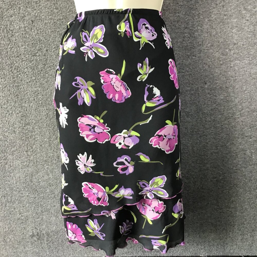 Vintage R&M Richards Floral Skirt Sz 14